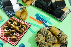 Cannoncini al Caffe * Stecco al Fior di Latte e Cioccolato * Mattonelle Croccantino e Zabaione * Cannoncini Croccantino e Zabaione